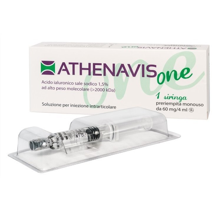 SIRINGA INTRA-ARTICOLARE ATHENAVIS ONE ACIDO IALURONICO 1,5% 4 ML