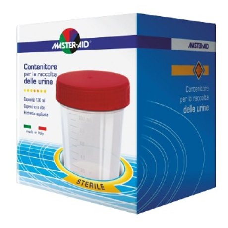 CONTENITORE RACCOLTA URINA MASTER-AID 120 ML