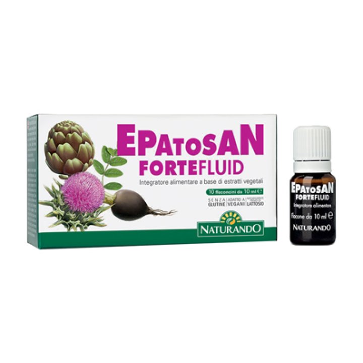 EPATOSAN FORTE FLUID 10 FLACONCINI DA 10 ML