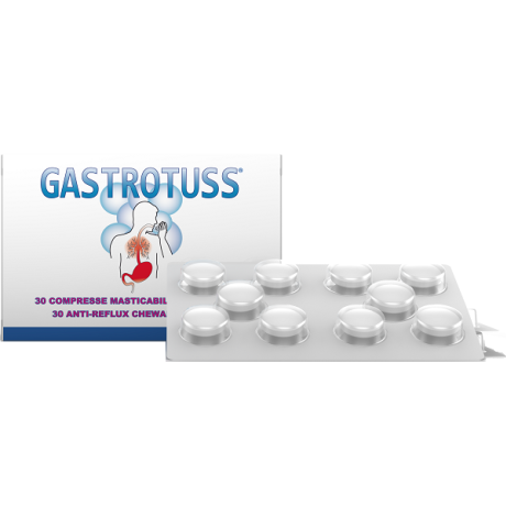 GASTROTUSS ANTIREFLUSSO 30 COMPRESSE MASTICABILI