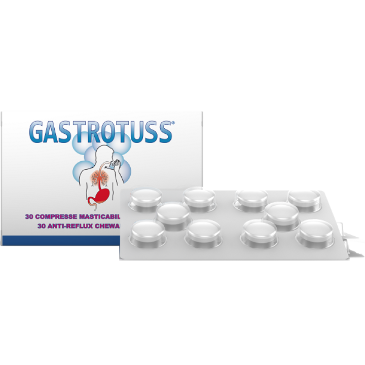 GASTROTUSS ANTIREFLUSSO 30 COMPRESSE MASTICABILI