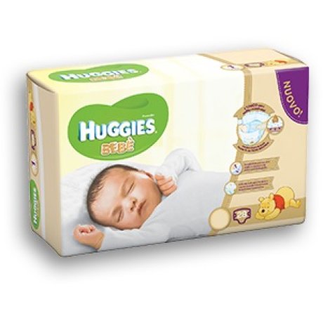 PANNOLINO HUGGIES EXTRA CARE BEBE\' BASE 1 28 PEZZI