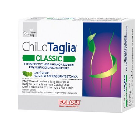 CHILO TAGLIA 30 COMPRESSE CAFFE\' VERDE FICUS E FICO D\'INDIA