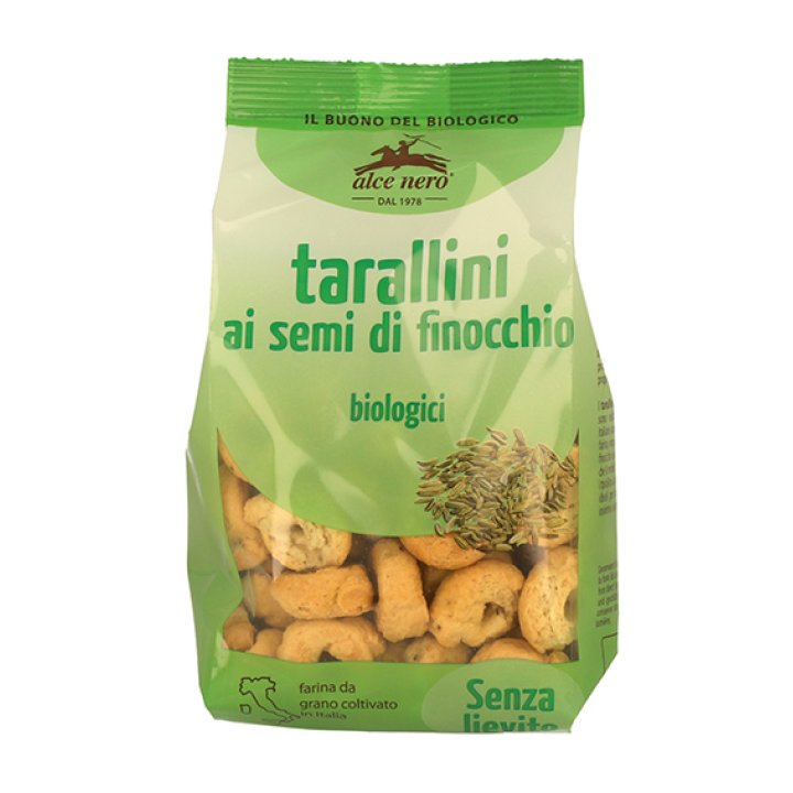 TARALLINI PUGLIESI AL FINOCCHIO BIO 250 G