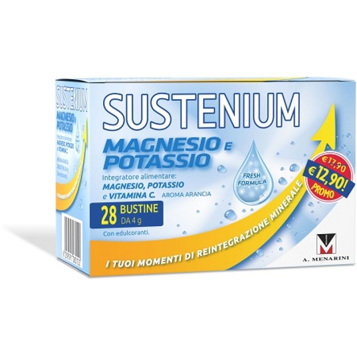 SUSTENIUM MAGNESIO POTASSIO 28 BUSTINE PROMO