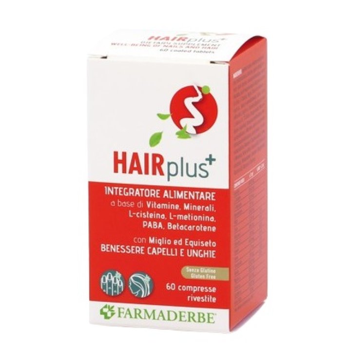 HAIR PLUS 60 COMPRESSE 77 G HAIR PLUS 60 COMPRESSE 77 G