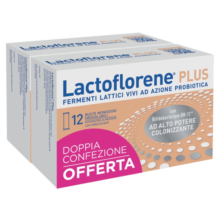 LACTOFLORENE PLUS BIPACK 12 BUSTINE 48 G