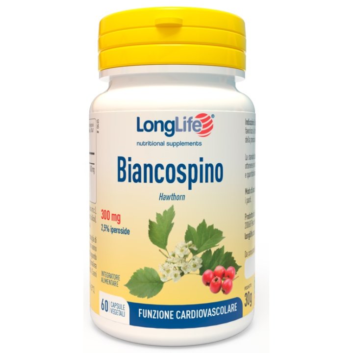 LONGLIFE BIANCOSPINO 60 CAPSULE VEGETALI