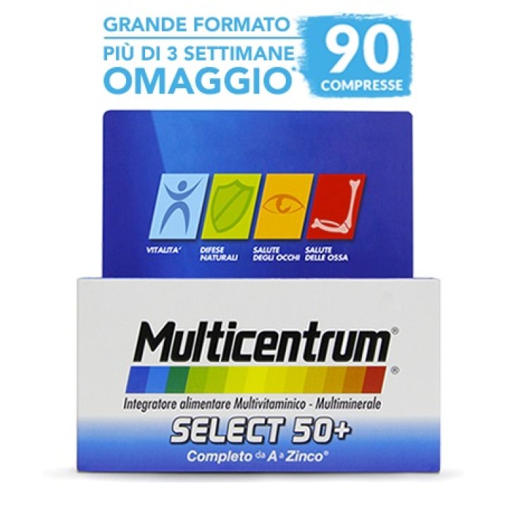 MULTICENTRUM SELECT 50+ 90 COMPRESSE