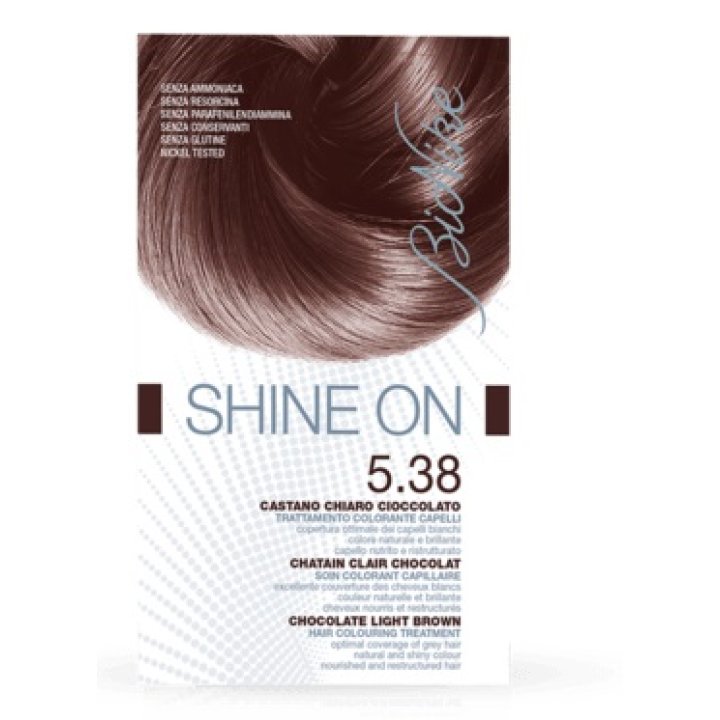 BIONIKE SHINE ON 5,38 CASTANO CHIARO CIOCCOLATO 125 ML