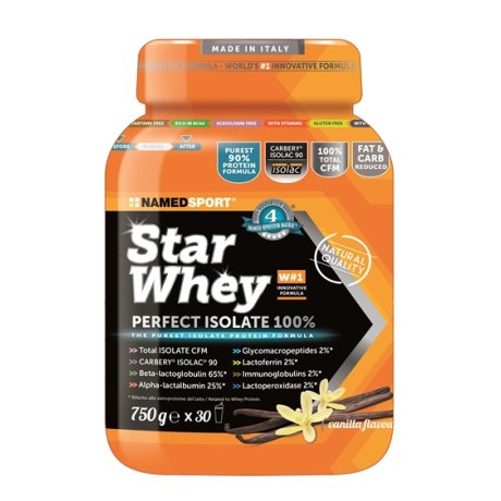 STAR WHEY ISOLATE VANILLA 750 G