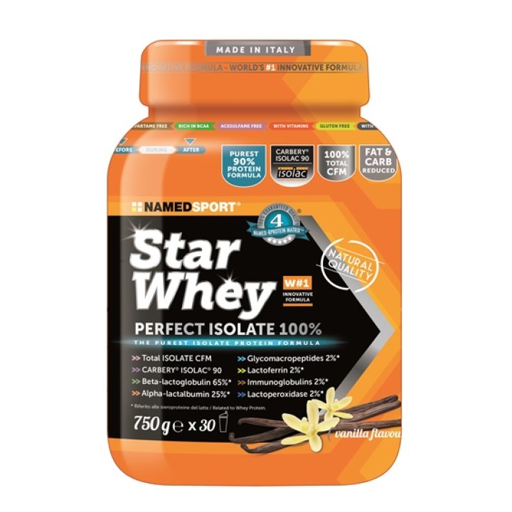 STAR WHEY ISOLATE VANILLA 750 G