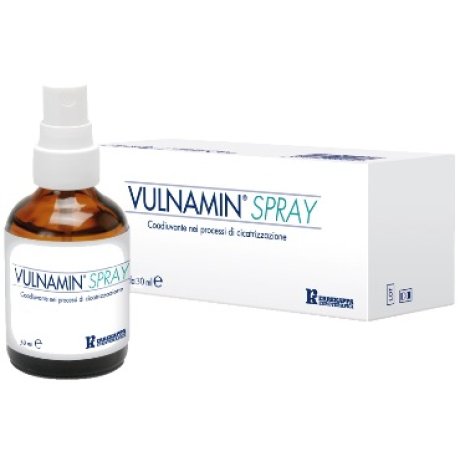VULNAMIN SPRAY 30ML FLACONE IN VETRO CON EROGATORE A TASTO VULNAMIN SPRAY 30ML FLACONE IN VETRO CON EROGATORE A TASTO