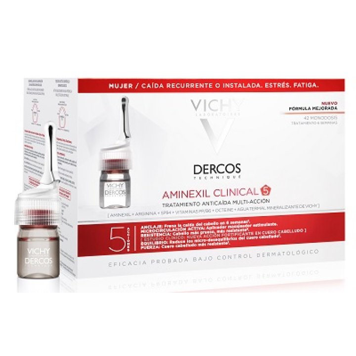 Vichy Dercos Aminexil 42 Fiale Donna - 6ml