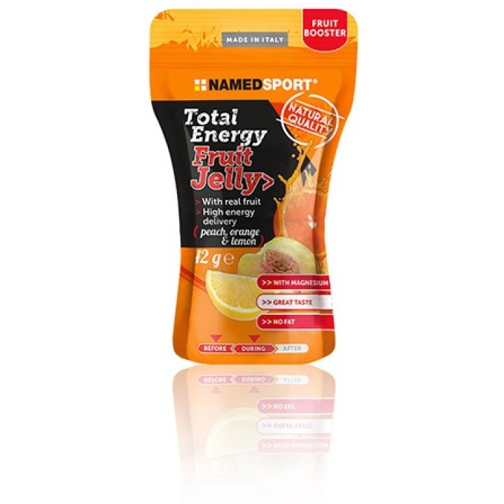 TOTAL ENERGY FRUIT JELLY PEACH ORANGE & LEMON 42 G