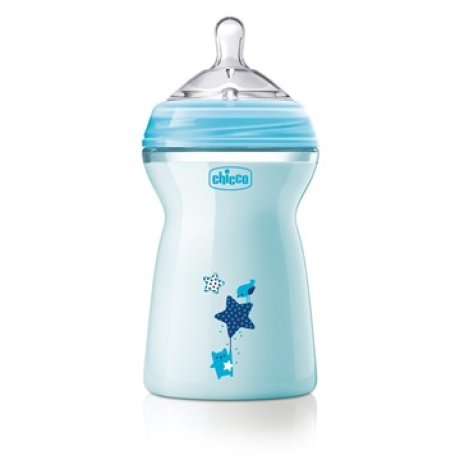 CHICCO BIBERON NATURAL FEELING 6 M+ BOY 330 ML