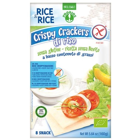 PROBIOS R&R CRISPY CRACKERS RISO