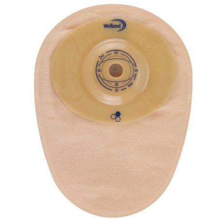 SACCA PER COLOSTOMIA WELLAND AURUM CONVEX COLO MIDI OPACA RITAGLIABILE 13-35 MM 10 PEZZI