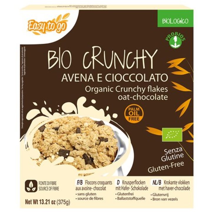 EASY TO  BIO CRUNCHY AVENA E CIOCCOLATO 375 G