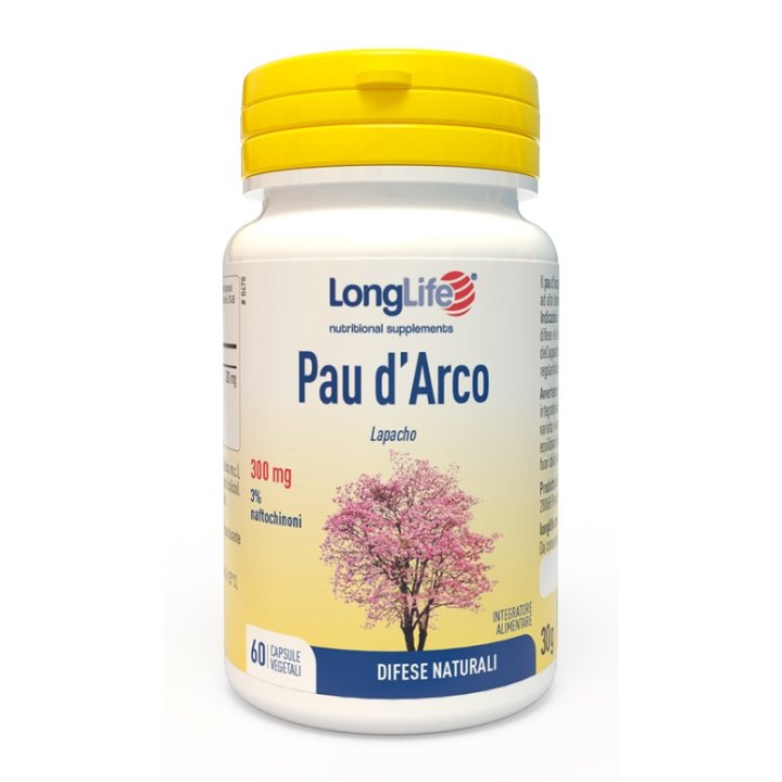 LONGLIFE PAU DARCO 60 CAPSULE VEGETALI