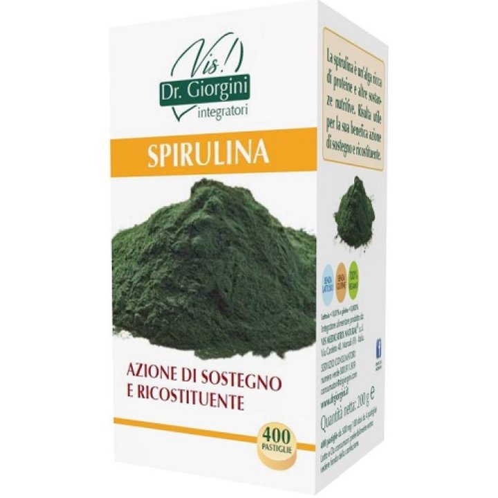 SPIRULINA 400PASTIGLIE SPIRULINA 400PASTIGLIE