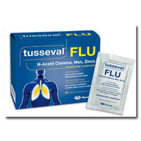 TUSSEVAL FLU 12 BUSTINE SOLUBILI 60 G