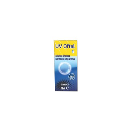 UV OFTAL SOLUZIONE OFTALMICA LUBRIFICANTE FOTOPROTETTIVA 10 ML UV OFTAL SOLUZIONE OFTALMICA LUBRIFICANTE FOTOPROTETTIVA 10 ML