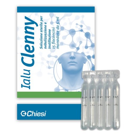 IALU CLENNY 15 FLACONCINI 5 ML SOLUZIONE STERILE PER NEBULIZZAZIONE E INSTILLAZIONE CON ACIDO IALURONICO