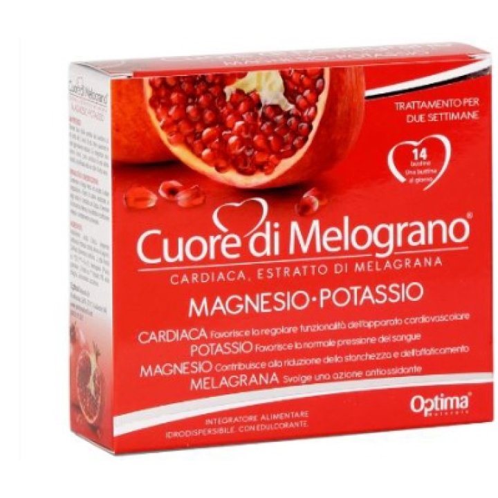 CUORE DI MELOGRANO MAGNESIO-POTASSIO 14 BUSTINE DA 3,7 G