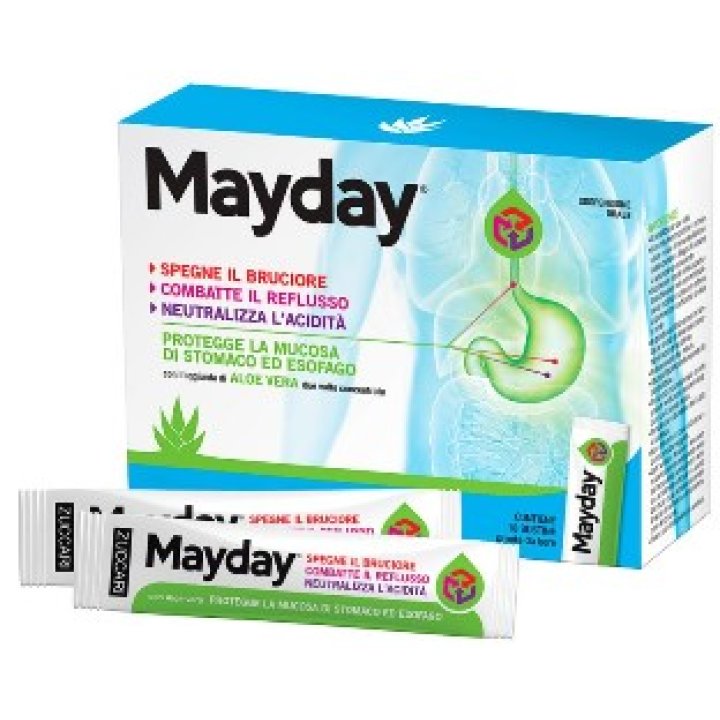 MAYDAY SOSPENSIONE PER USO ORALE ALLA MENTA 18 STICK 10 ML