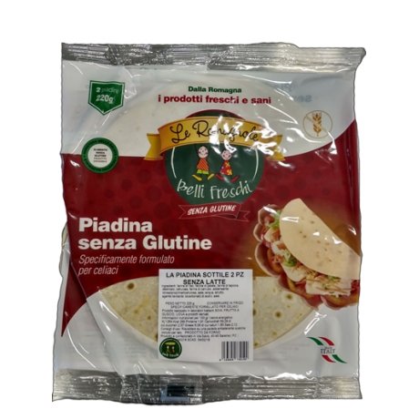 LA PIADINA SOTTILE SENZA LATTE 2 X 100 G