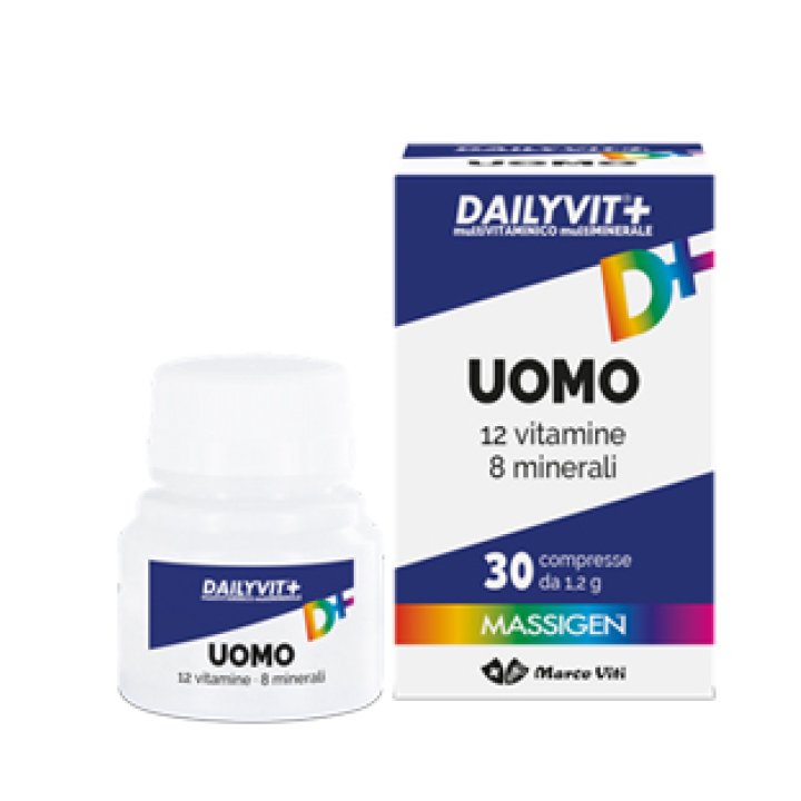 DAILYVIT+ UOMO MULTIVITAMINICO E MULTIMINERALE 30 COMPRESSE RIVESTITE