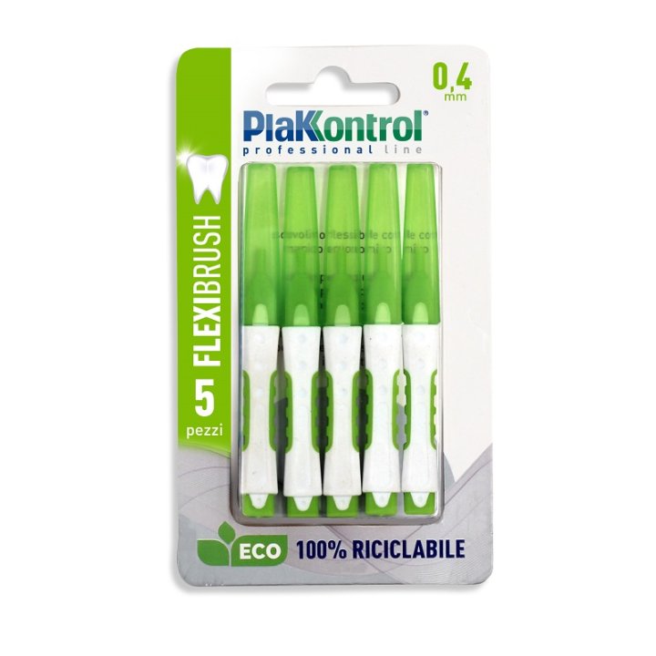 PLAKKONTROL SCOVOLINO INTERDENTALE FLEXI BRUSH04 BLISTER 5 PEZZI