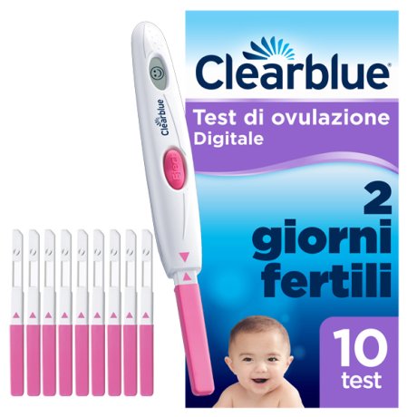 TEST OVULAZIONE CLEARBLUE OVULATION DIGITAL 10 STICK