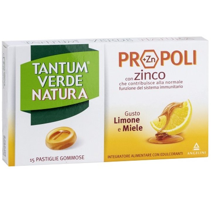 TANTUM VERDE NATURA PASTIGLIE MMOSE LIMONE & MIELE 30 G