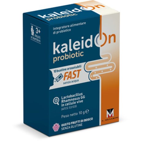 KALEIDON PROBIOTIC FAST FRUTTI DI BOSCO 10 BUSTE OROSOLUBILI