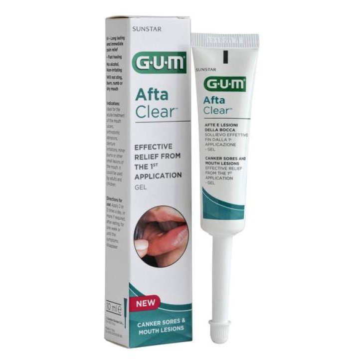 GUM AFTACLEAR GEL 10 ML