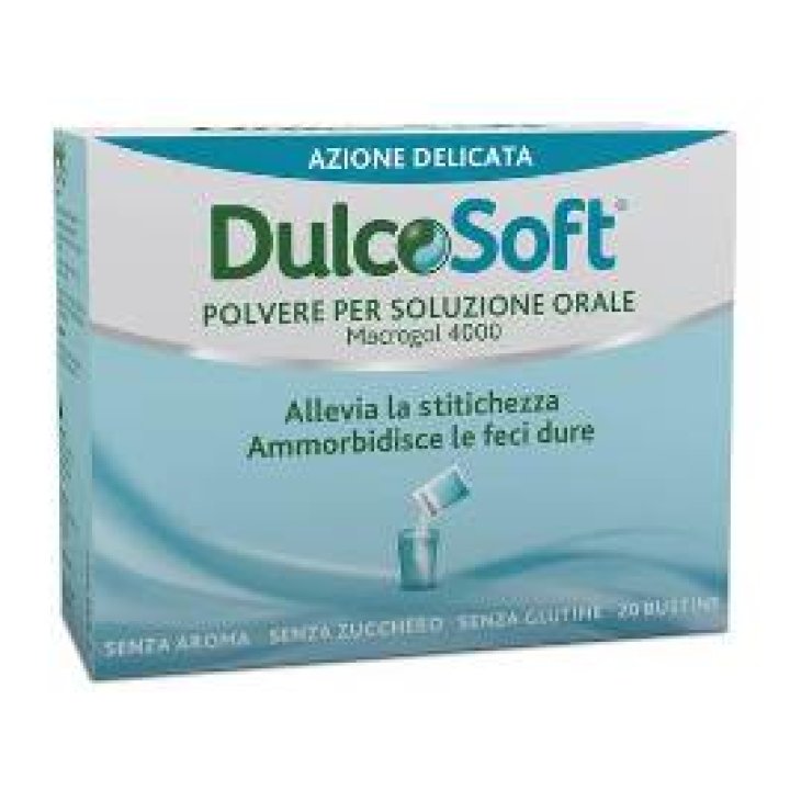 DULCOSOFT POLVERE PER SOLUZIONE ORALE 20 BUSTINE