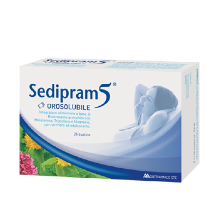 SEDIPRAM 5 24 STICKPACK OROSOLUBILI 28,8 G