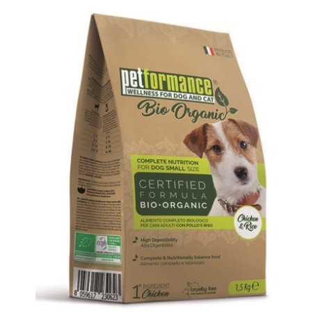 PETFORMANCE BIO CROCCHETTE POLLO E RISO CANE 1,5 KG