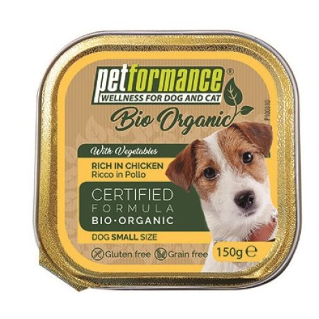 PETFORMANCE BIO UMIDO POLLO E VERDURE CANE 150 G