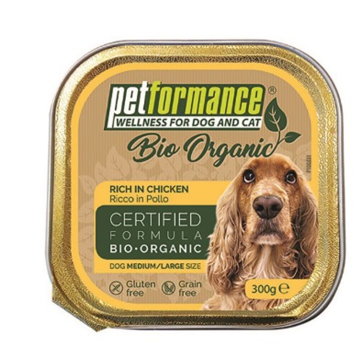 PETFORMANCE BIO UMIDO POLLO CANE 300 G