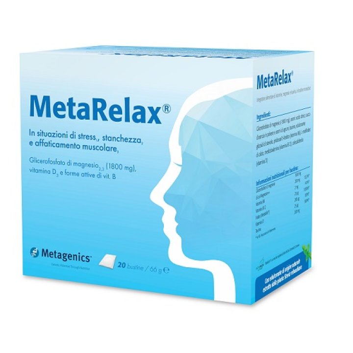 Metagenics Metarelax New  - 20 bustine