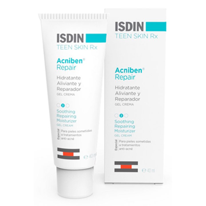 Isdin Teen Skin Rx - Acniben Repair Gel crema idratante 40ml