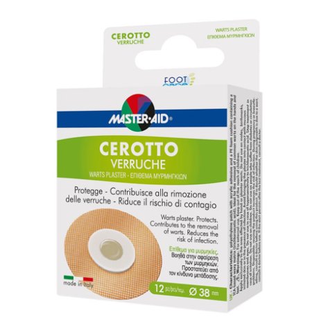 CEROTTO VERRUCHE MASTER-AID FOOT CARE 12 PEZZI