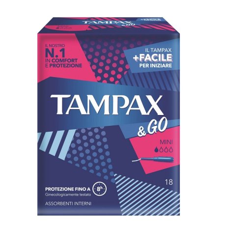 TAMPAX &  MINI 18 PEZZI