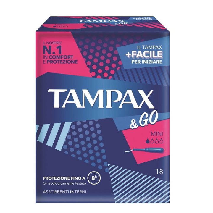 TAMPAX &  MINI 18 PEZZI