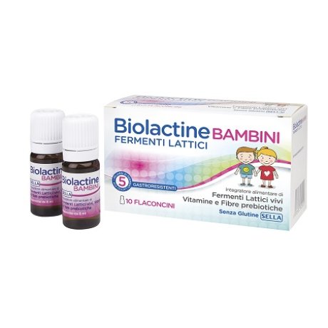 BIOLACTINE BAMBINI 10 FLACONCINI 8 ML BIOLACTINE BAMBINI 10 FLACONCINI 8 ML
