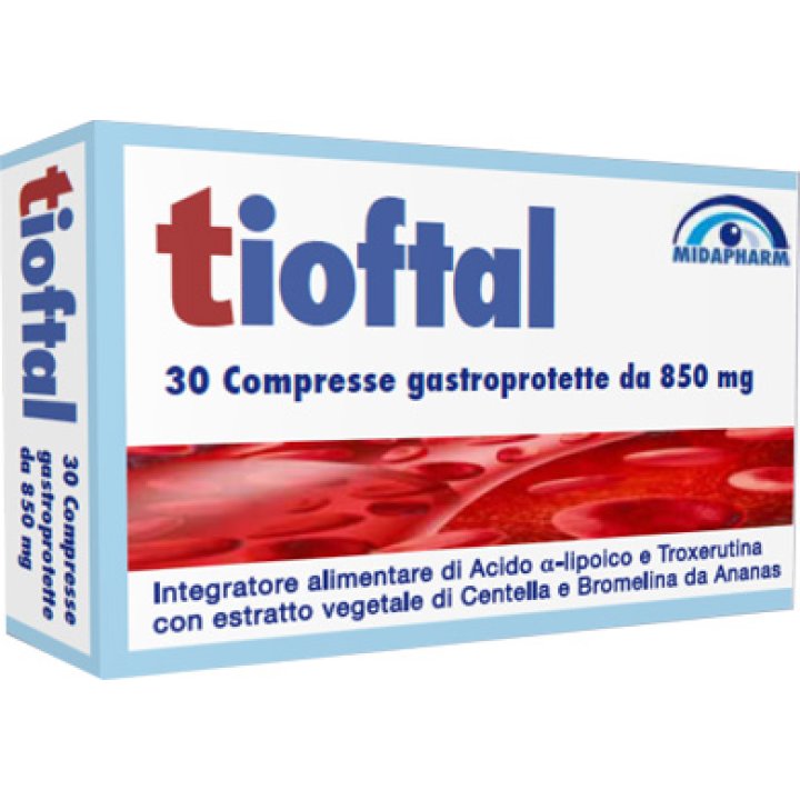 TIOFTAL 30 COMPRESSE GASTROPROTETTE