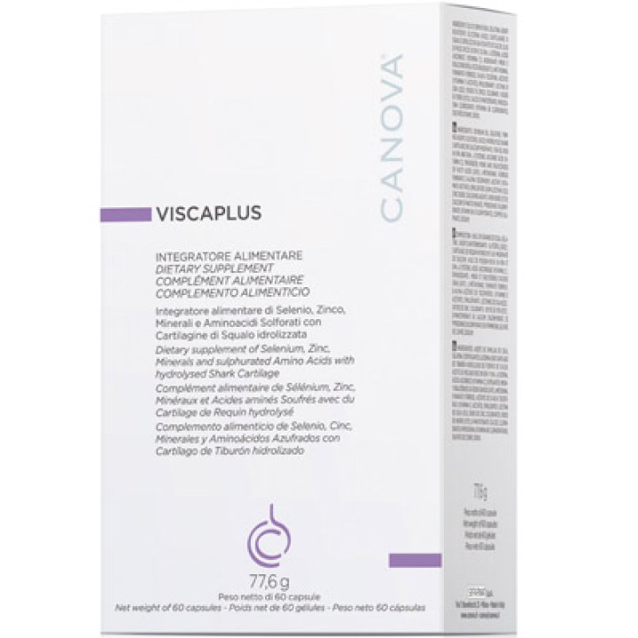 CANOVA VISCAPLUS 60 SOFTGEL NUOVA CONFEZIONE